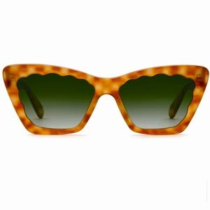NWT Krewe Brigitte sunglasses in Fernet